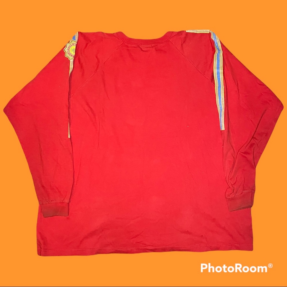 Vintage 90’s Pelle Pelle Thrashed Shirt Men’s Xxl View 2